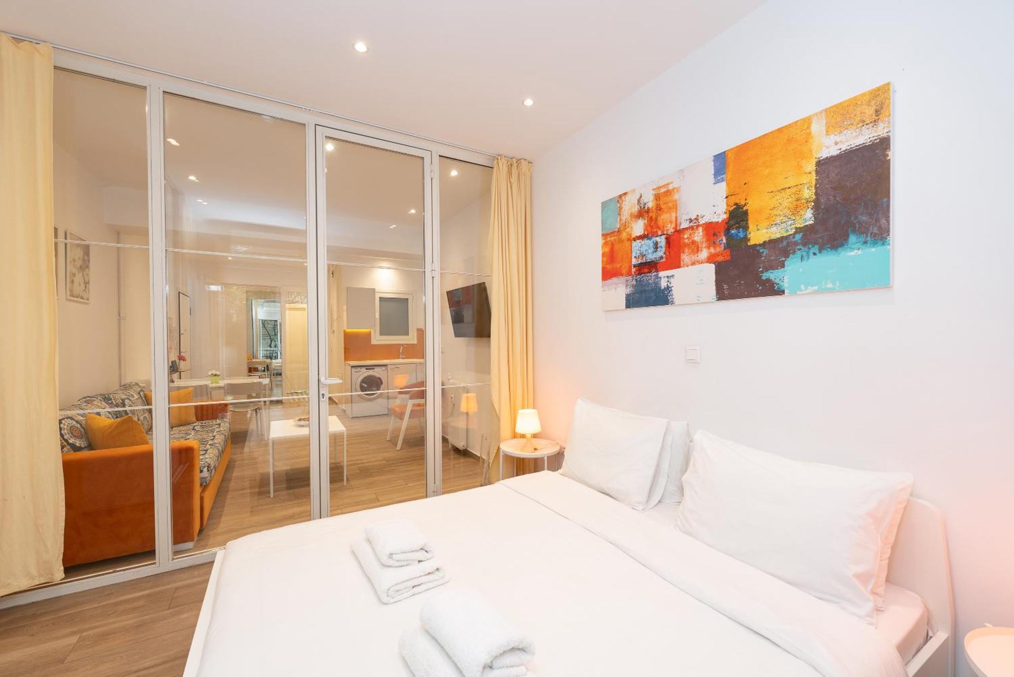 Spacious Peaceful Studio In Aten Exteriör bild